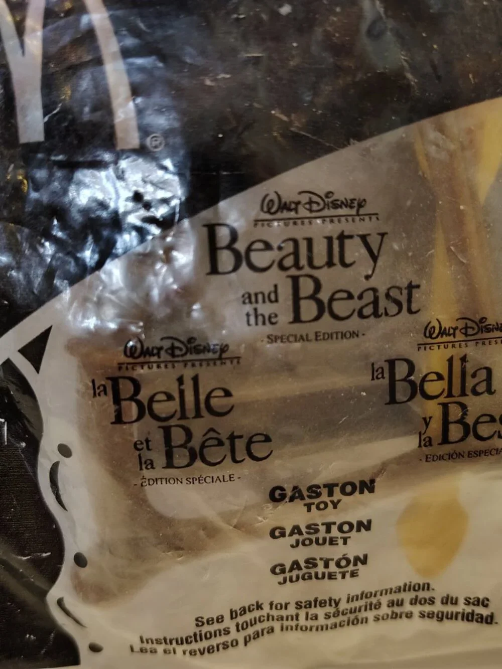 McDonald's Beauty And The Beast #5 Gaston Happy Meal Toy 2002